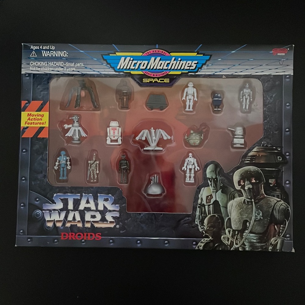 Vintage STAR WARS DROIDS Micro Machines